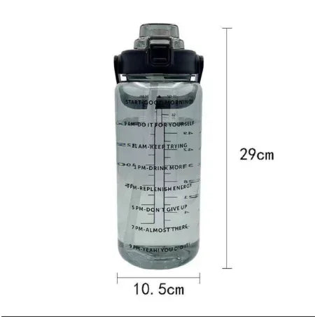 AlphaCore Motivational Water Bottle |2L