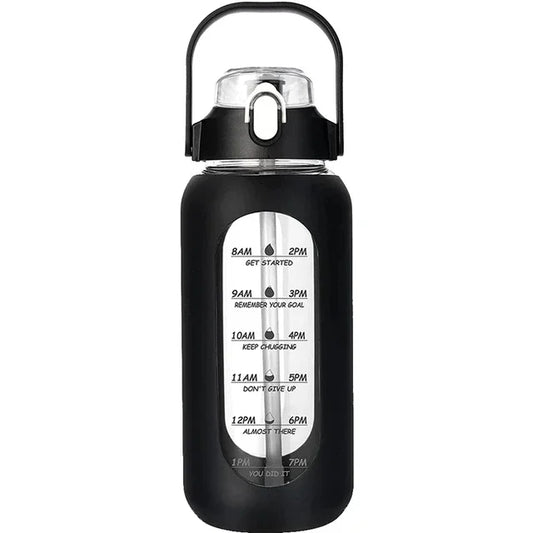 HydroBoost Glass Fitness Bottle