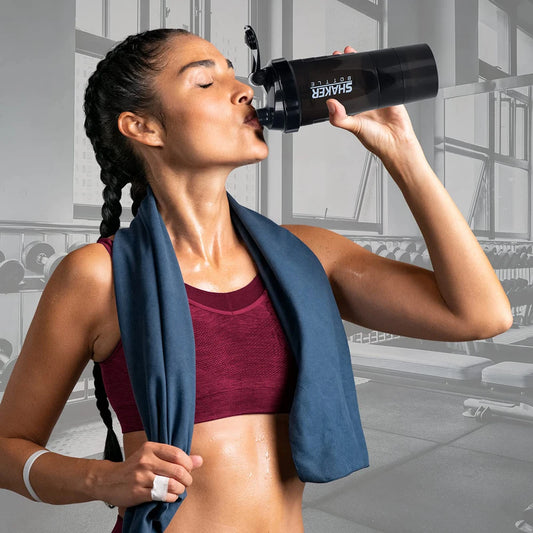 AlphaCore Pro Shaker Bottle | 3-Layer Protein Mixer